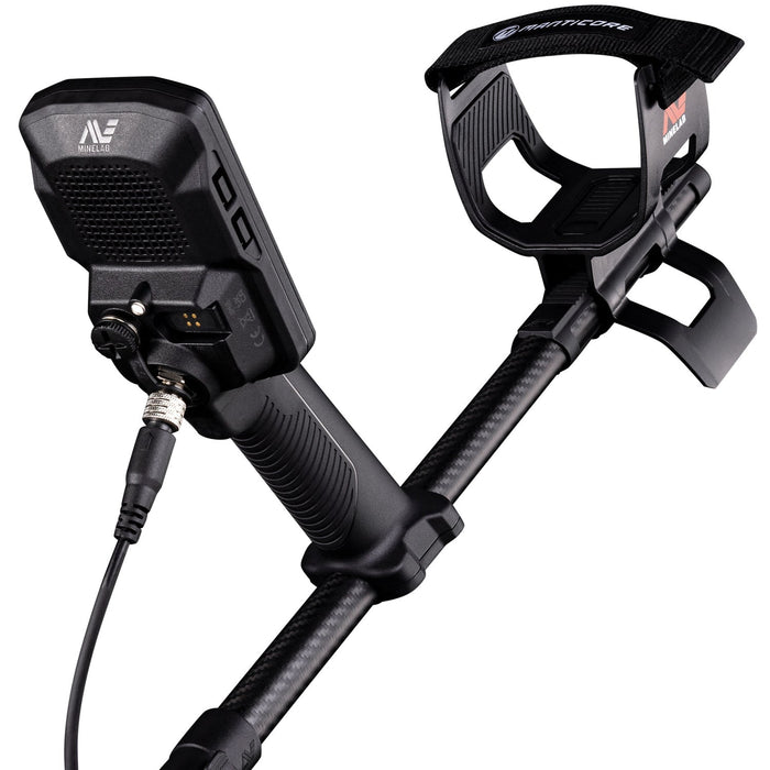 Minelab Manticore Multi-Frequency High Power Waterproof Metal Detector with Pro-Find 40