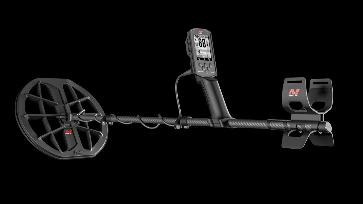 Minelab Manticore Multi-Frequency High Power Waterproof Metal Detector with Pro-Find 40