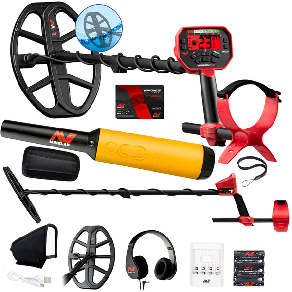 Minelab Vanquish 540 Metal Detector + Pro-Find 35 Bundle