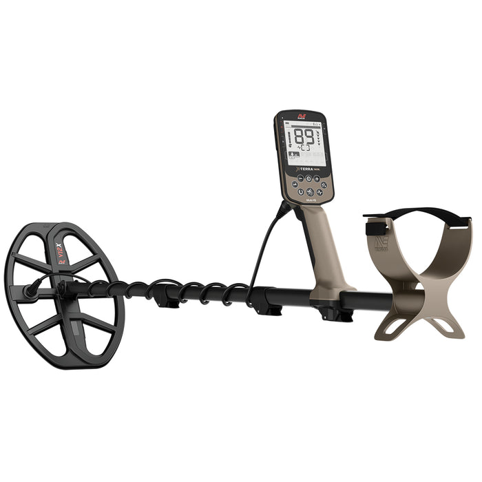 Minelab X-Terra Elite 2 Coil EXPEDITION PACK Multi-Frequency Waterproof Metal Detector with Wireless Headphones and Pro-Find 40
