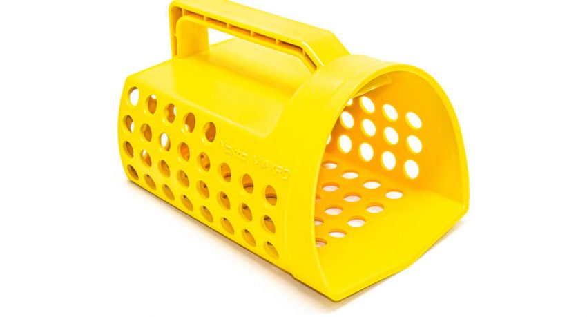 Nokta Plastic Sand Scoop for Quick Recovery, Yellow