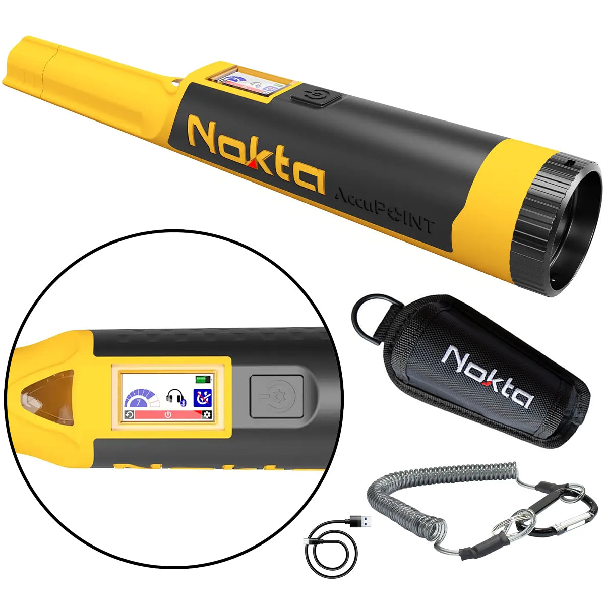 Nokta Accupoint Pinpointer – Bluetooth & Waterproof Tool — Detector ...