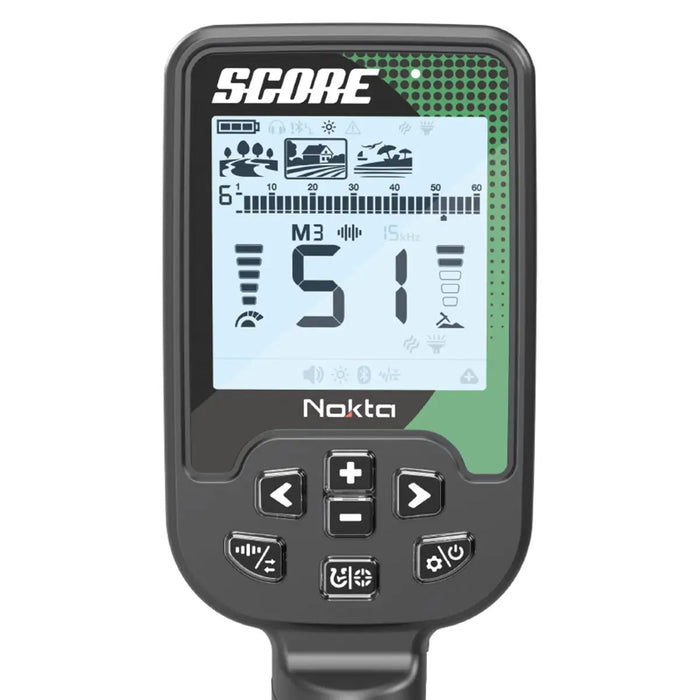 Nokta Score Waterproof, Multi-Frequency Metal Detector with Accupoint Pinpointer
