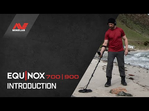 Minelab Equinox 900 Multi-IQ Metal Detector + Pro-Find 40 - Waterproof, Wireless Headphones