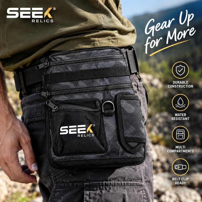 SEEK Relics All-Terrain Recovery Pouch for Metal Detecting
