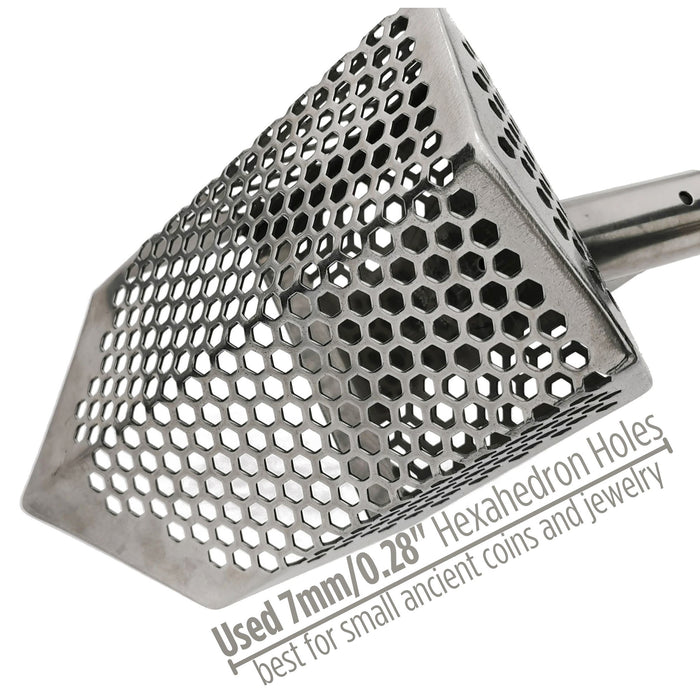 Coob Sharky Stainless Steel Sand Scoop