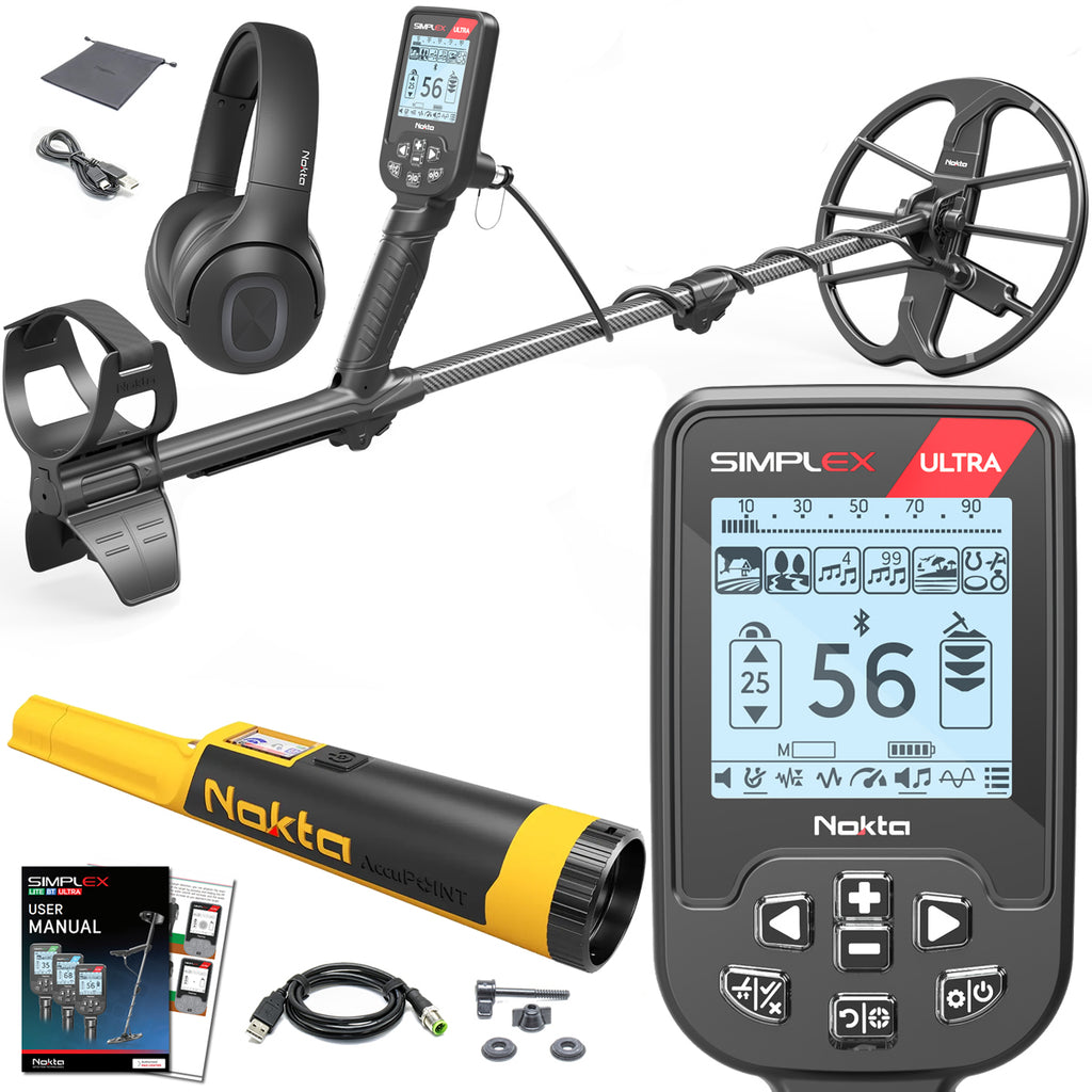 Metal Detecting Tools Simplex Nokta Simplex Metal Detector | DetectorWarehouse — Detector Warehouse