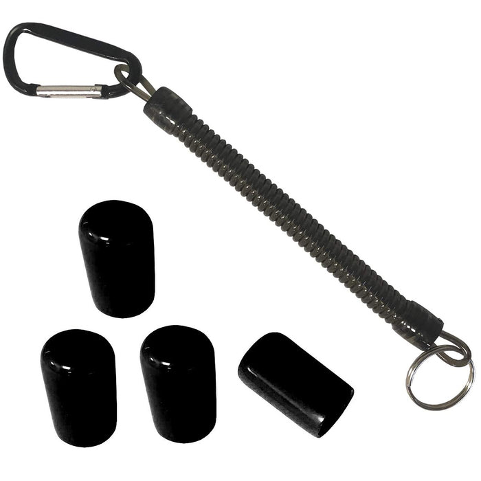 Pinpointer Tip Protectors and Lanyard for Garrett Pro-Pointer AT (Black)