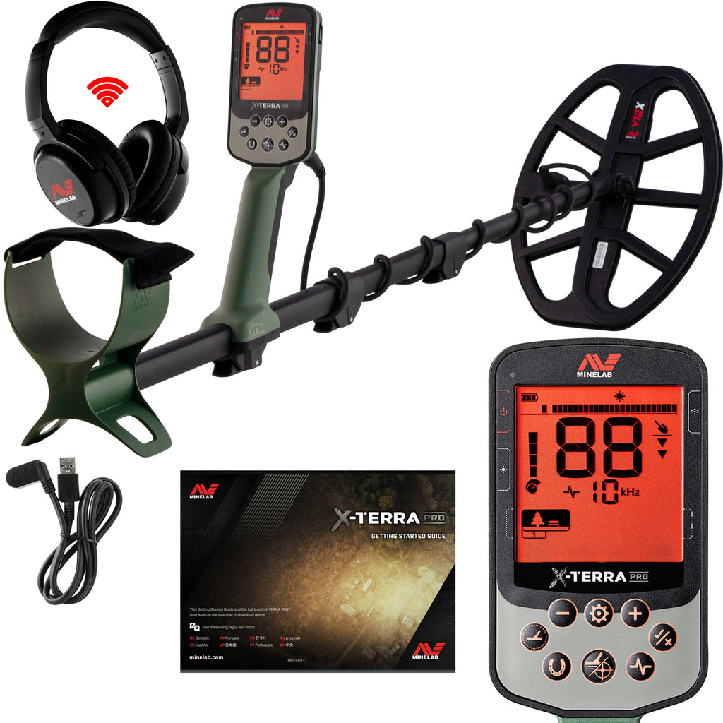 X-Terra Pro Waterproof Metal Detector + ML-85 Headphones