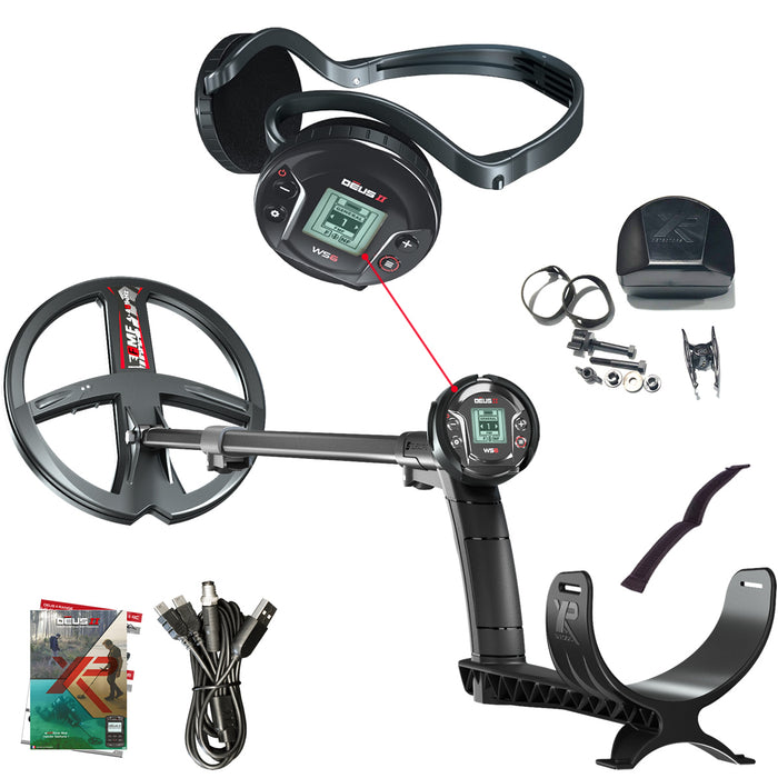 XP Deus II WS6 Master FMF Metal Detector with 9" Coil