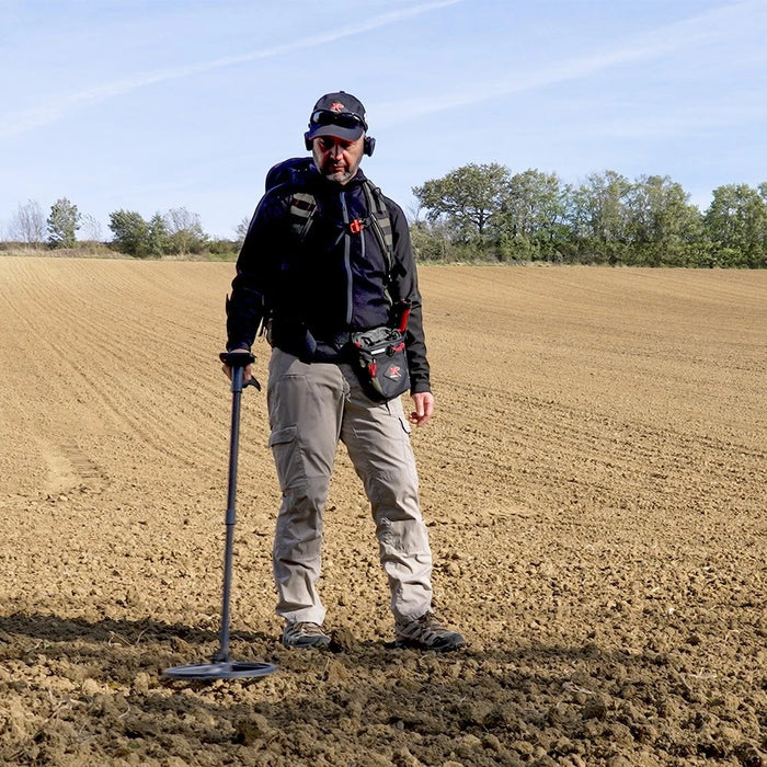 XP ICON-X Metal Detector with FMF® Technology, WSA ST Wireless Headphones & Carbon Stem All