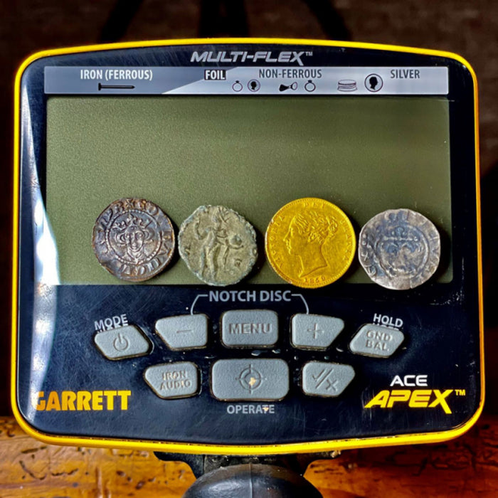 Garrett ACE APEX VIPER Multi-Frequency Metal Detector