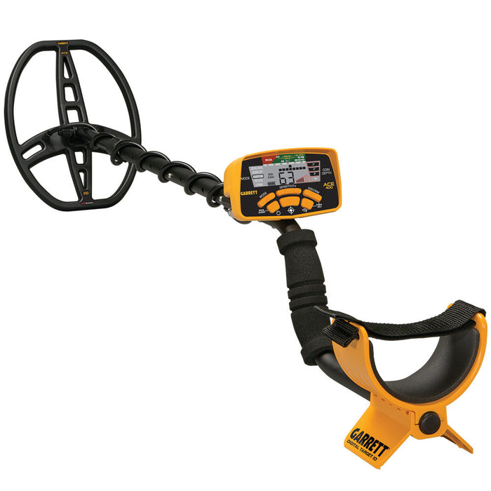 Garrett ACE 400 Metal Detector with 2 COILS + Pro-Pointer AT Waterproof Pinpointer
