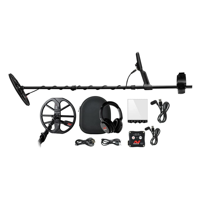 Minelab Equinox 800 Waterproof Multi-Frequency Metal Detector with 11" DD Coil, Gold Mode, Pro-Find 20 Pinpointer and Carry Bag