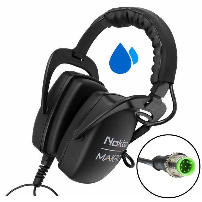 Nokta Waterproof Headphones for Simplex and Legend