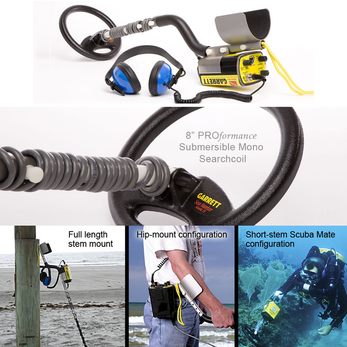 Detector de Metales Garrett SEA HUNTER MARK II (Sumergible Agua) – Outlet  Market