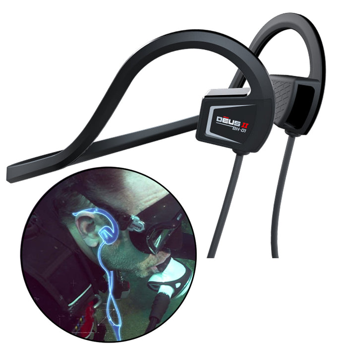 XP Deus II Bone Conduction Headphones - Waterproof to 65 feet
